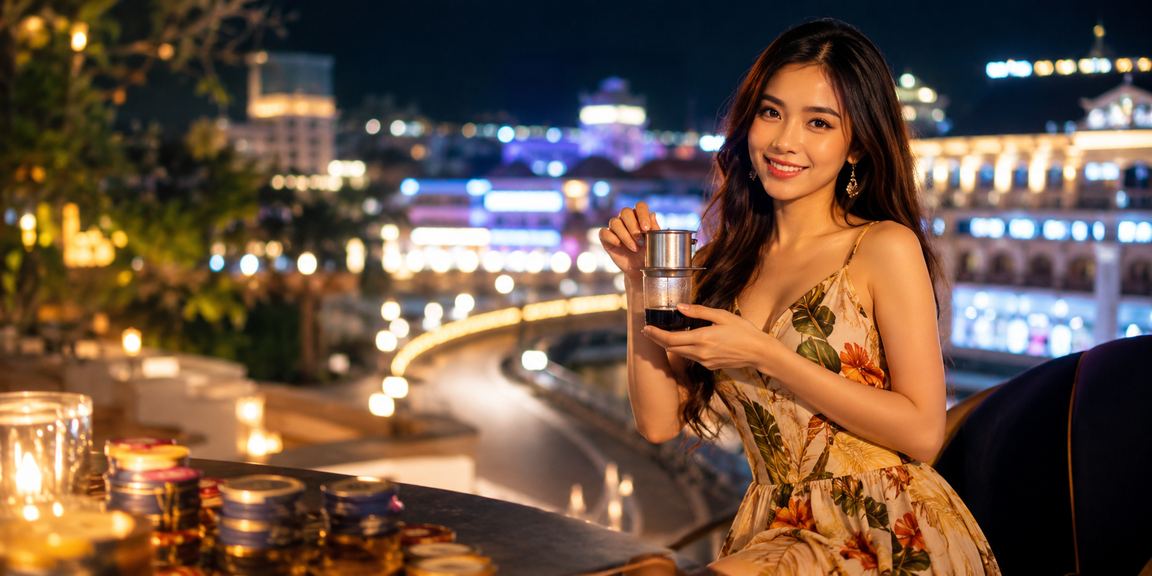 Người chơi thưởng thức trò chơi mới tại Đà Lạt trong quán cà phê sôi động